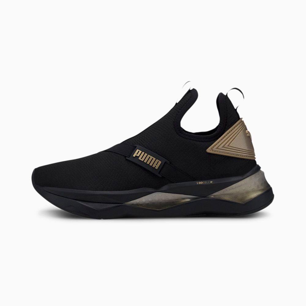 Puma LQDCELL Shatter Mid Cut Női Edzőcipő - Fekete ( Hungary - AZCJL9347 )